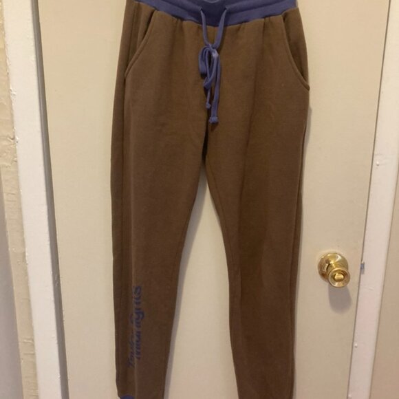 Taylor Swift Midnights Brown Sweatpants XS Official Merch - Picture 1 of 3